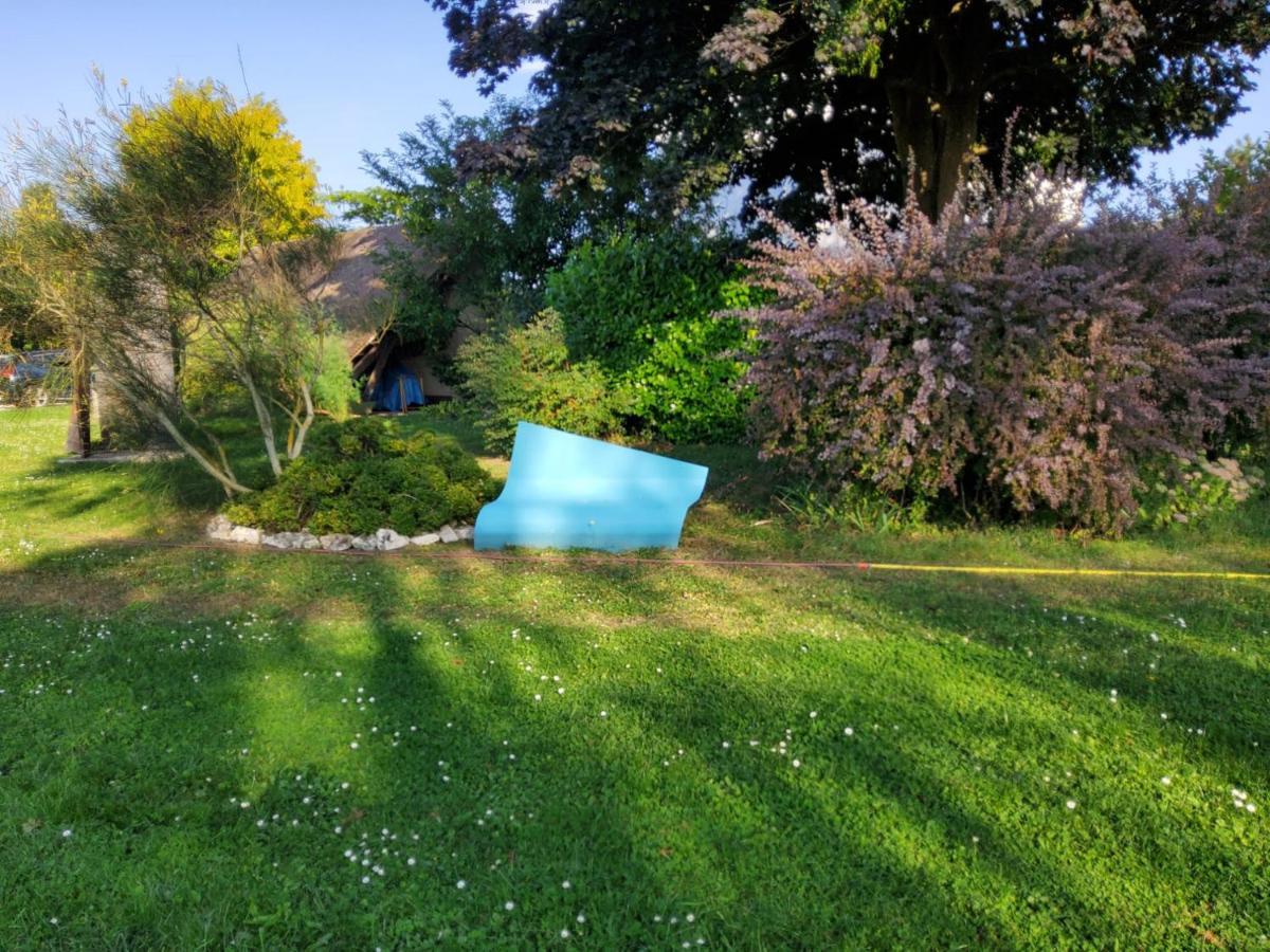 Gite Dans Parc De Sculptures - Gite "Pondichery" Port-Mort Exterior foto
