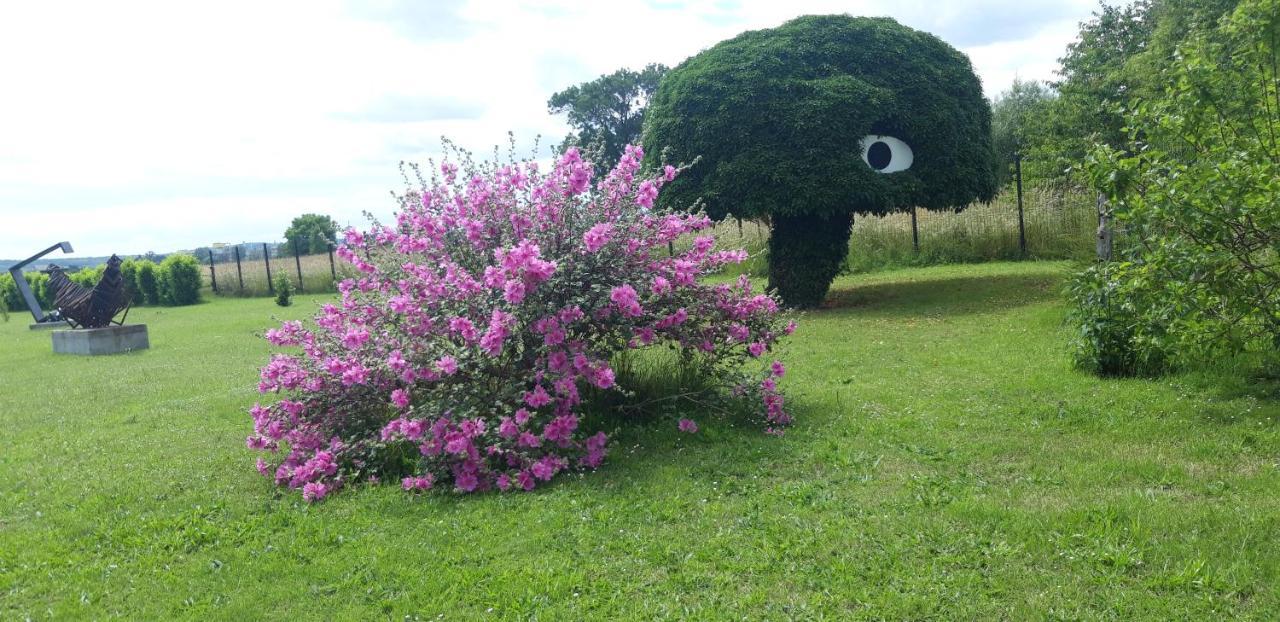 Gite Dans Parc De Sculptures - Gite "Pondichery" Port-Mort Exterior foto