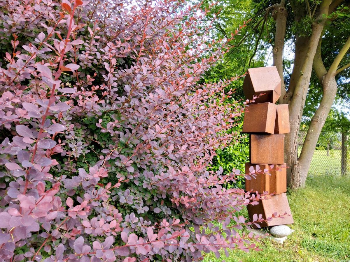 Gite Dans Parc De Sculptures - Gite "Pondichery" Port-Mort Exterior foto